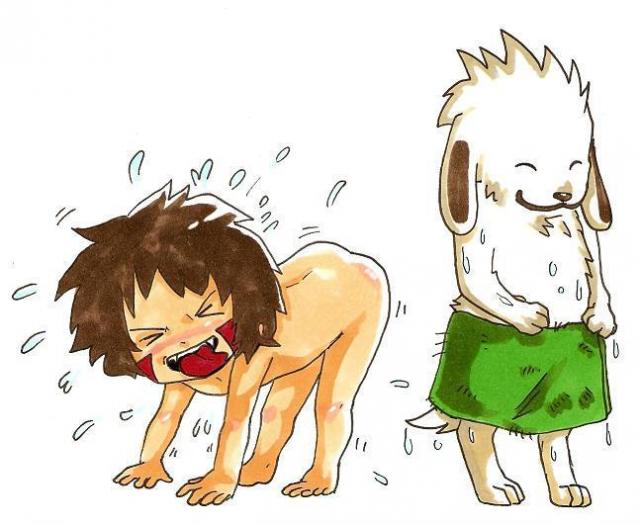 Kawaiiiiii, Kiba and Akamaru